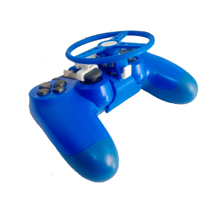 Mini Volante Con Ruleman Joystick Play Ps4 Volante Joystick