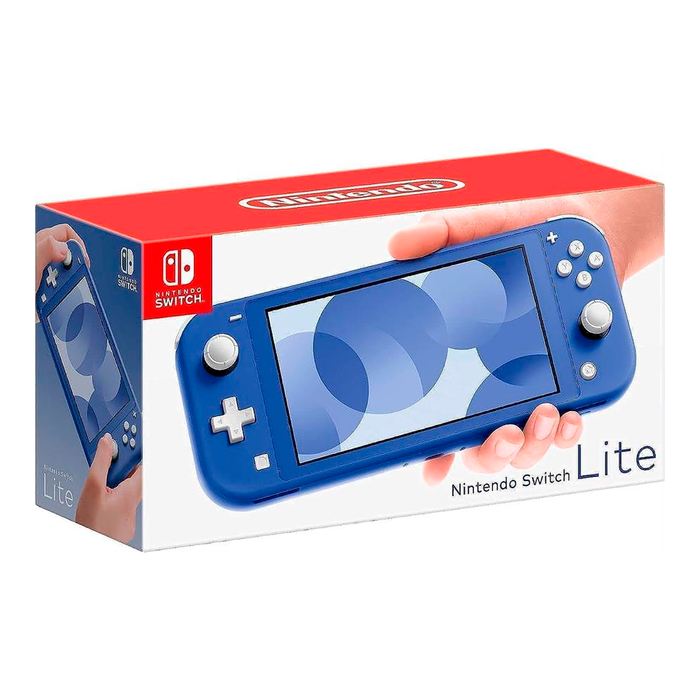 Consola Nintendo Switch Lite 4/32gb Portatil Dimm Color Azul